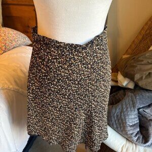 Vintage Mango Skirt Floral Print